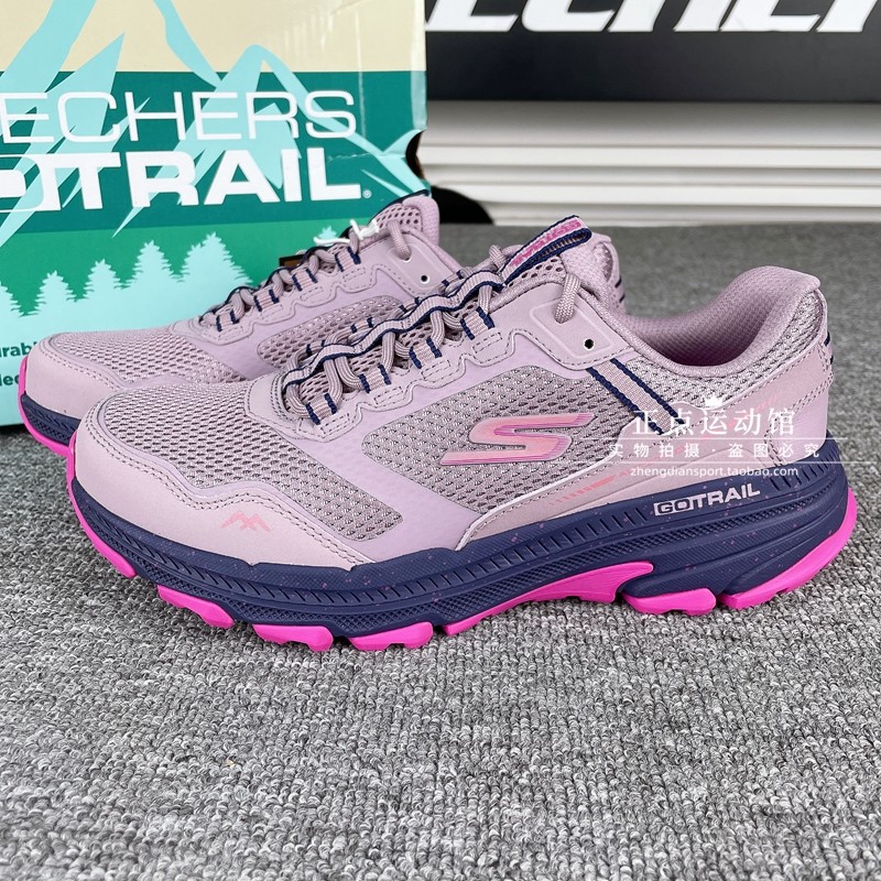 正品代购斯凯奇2024新款女士轻质缓震透气运动专业跑步鞋129525C