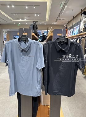 SKECHERS斯凯奇POLO衫男短袖24夏季新款薄款休闲运动T恤 P324M012