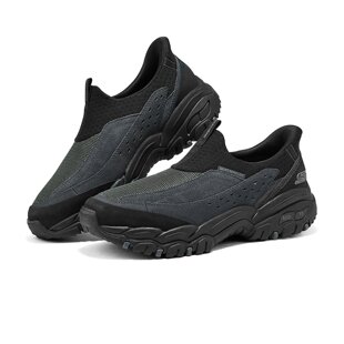 Skechers斯凯奇2025新款男士时尚百搭舒适一脚蹬户外鞋237778C
