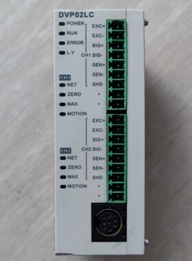 台达PLC扩展模块 DVP02LC-SL 成色实物图 功能正常