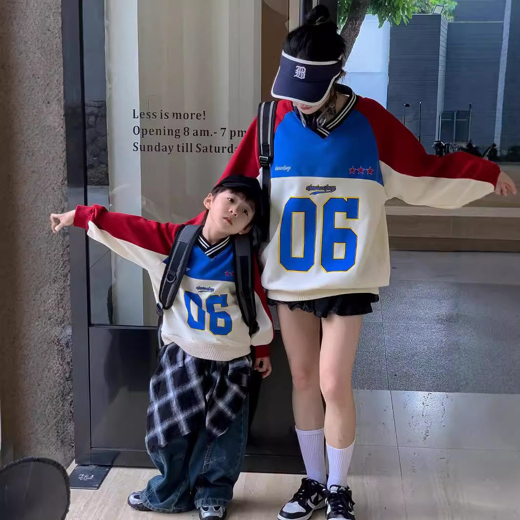 母女款高端亲子装2025春季男亲子装/亲子时装