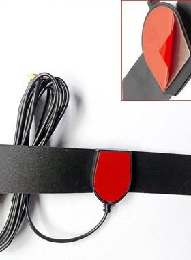 3米FMAM车载汽车数字天线SMB弯头收音贴片天线DAB数字收音天线