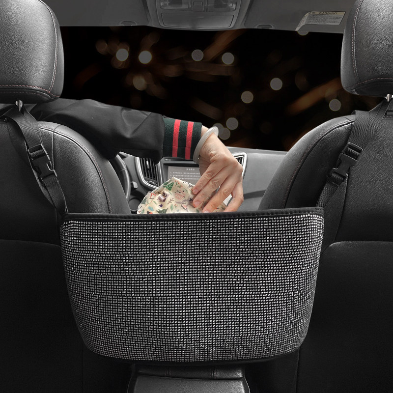 汽车座椅中间收纳袋汽车全钻石收纳袋汽车收纳袋汽车收纳用品女神,汽车用品/电子/清洗/改装,车载收纳箱/袋/盒,淘宝优惠券,粉丝福利购,淘宝优惠卷
