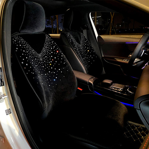闪钻轻奢风女神款汽车坐垫