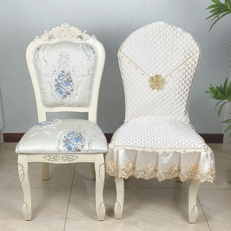欧式餐桌布椅套椅垫套装家用连体加厚餐桌椅子套罩通用一体坐垫套