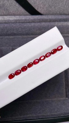 天然无烧鸽血红 红宝石裸石4.68克拉 可代镶嵌