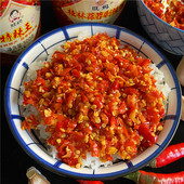 广西桂林农家手工辣椒酱剁椒蒜蓉桂林三宝竹笋辣酱特产开胃小吃鲜