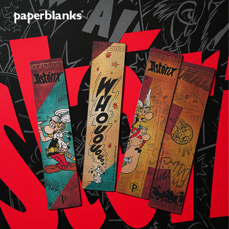 paperblanks佩兰克书签礼盒高卢英雄历险记纪念品周边文具套装学生精美古动画人物高档精致创意文创小礼品图片