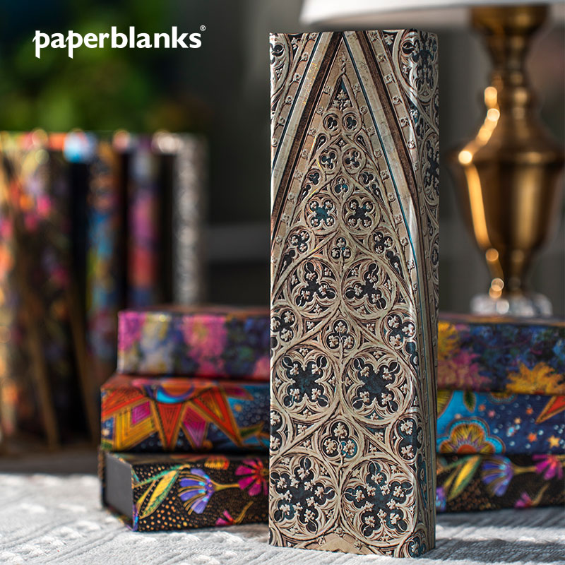 paperblanks佩兰克文具盒米兰大教堂周边品礼品笔盒小盒子铅笔盒创意收纳盒大小女学生高档复古艺术