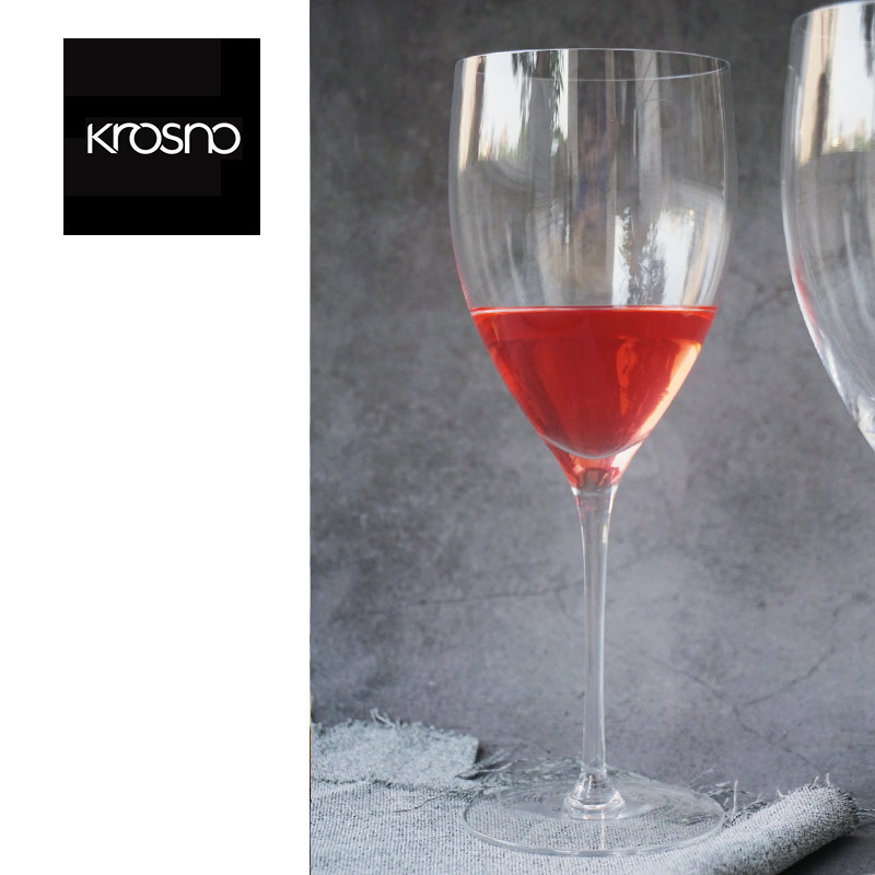 krosno手工餐厅无铅水晶红酒杯