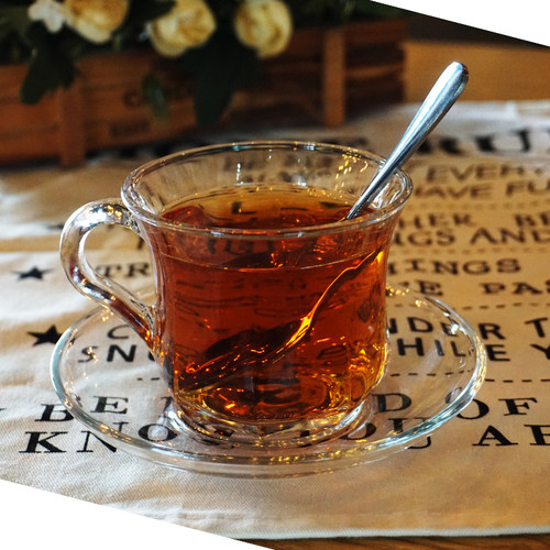 无铅斯里兰卡茶玻璃八角杯