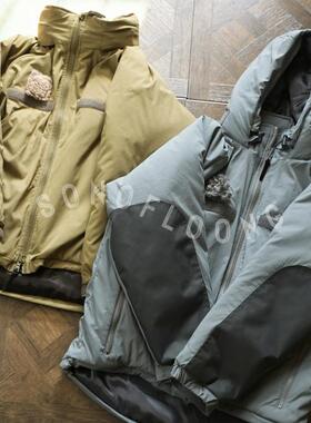 SONOFLOONG复古保暖宽松3M新雪丽棉服ECWCS L7防寒服秋冬户外棉衣