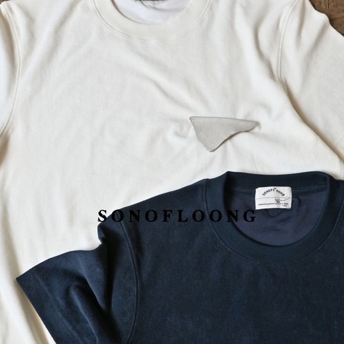 SONOFLOONG透气毛巾面料短袖T恤
