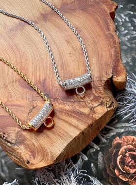 泰国佛牌链子金属短款新佛牌项链