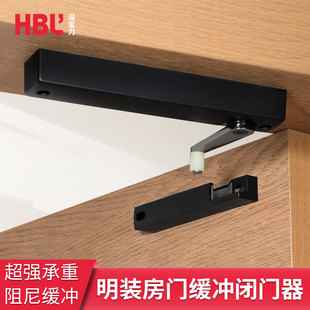 房门阻尼缓冲器外开门家用入户门防撞液压静音木门自动闭门器