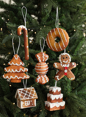 圣诞装饰品圣诞树挂件吊饰ins高档挂饰节日氛围布置摆件2024新款