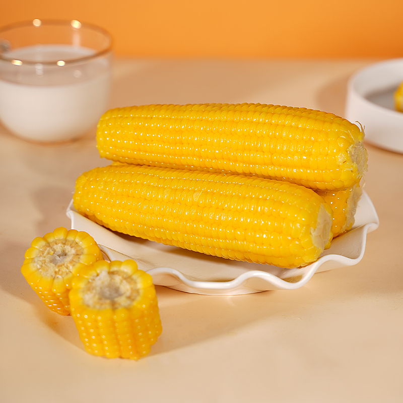 天勤粒粒净真空有机黄甜糯玉米