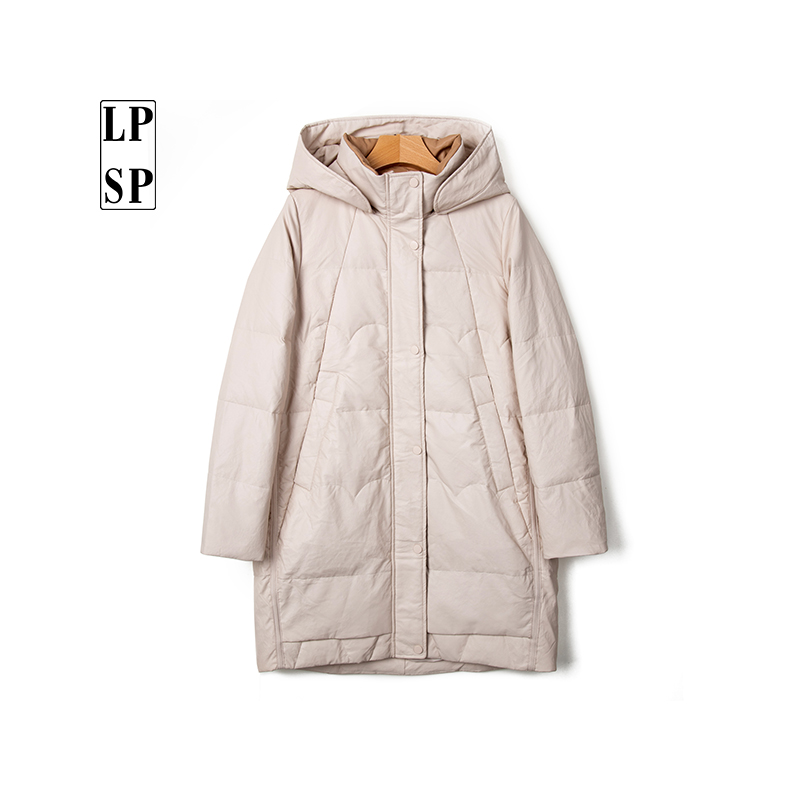 LPSP & JINGHE 门店当季新款皮羽绒C111061