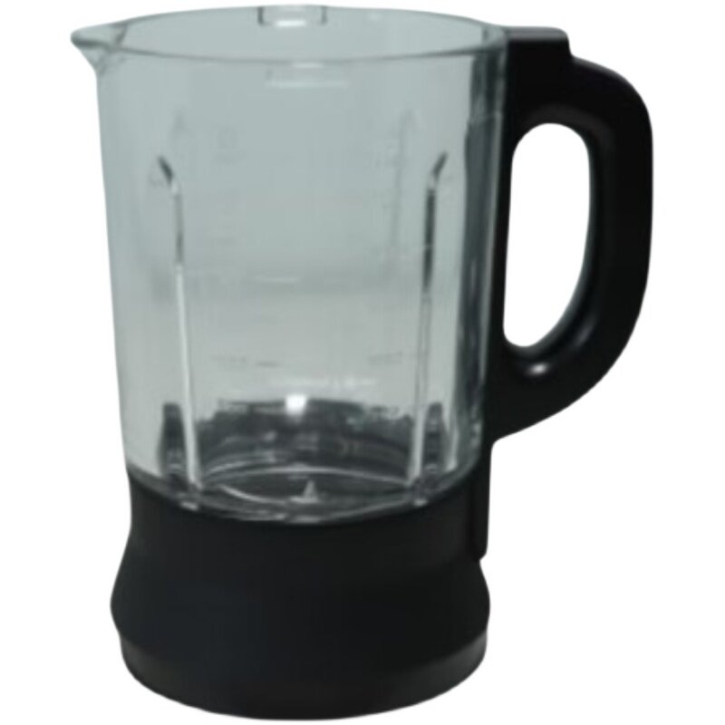 美的破壁豆浆料理机配件PB13E220/BL1277A全新加热搅拌玻璃杯座组