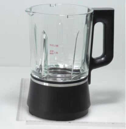 美的破壁机配件BL1542A/BL1542Apro原装全新加热搅拌玻璃杯组件