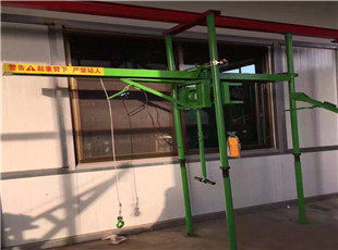 三柱小型吊机 室内轨道小吊机 直进型吊料机 小窗口用小型吊机