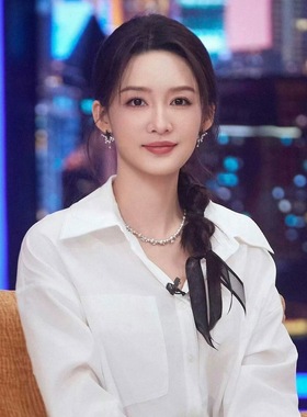 李沁马思纯同款星云项链