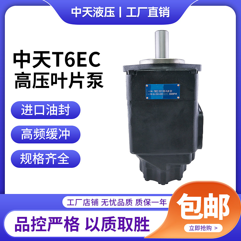 中天液压直营T6EC双联叶片油泵