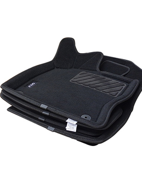 适用速腾迈腾ID4宝来CC高尔夫7高8探歌岳ID6原厂原装织物立体脚垫