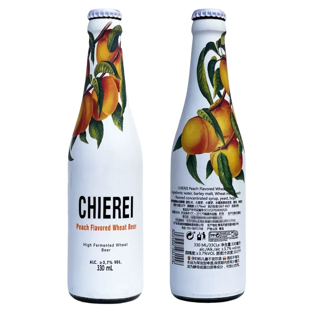 【洪雨精酿】3月产 奢莉 樱桃/桃子 果味小麦 330ml 国产 啤酒