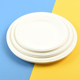 白色一次性纸盘 儿童幼儿园8寸纸盘画手工制作材料diy彩绘纸盘画