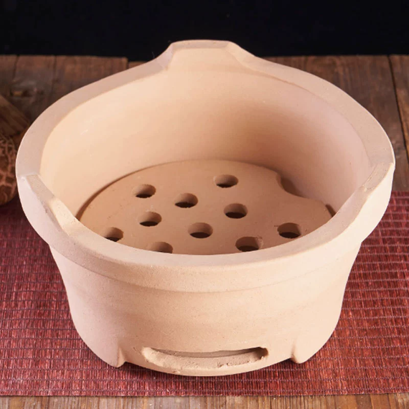 烧烤炉木炭炉家用火锅打边炉泥炉商用砂锅陶土大号烤肉煮茶炉干烧