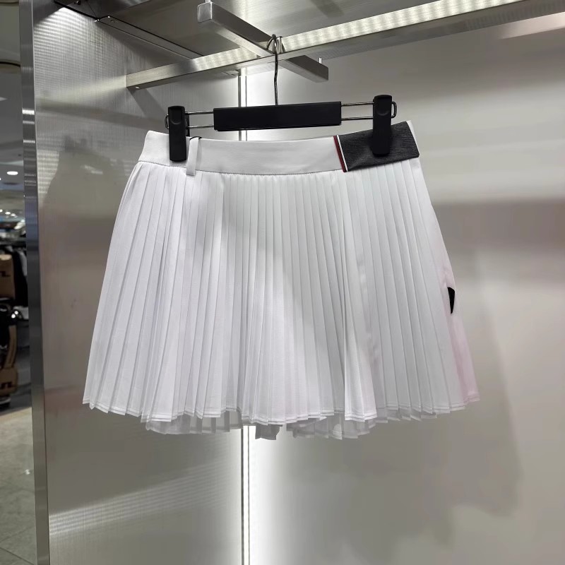 韩国高尔夫女士新款夏季高腰显瘦百褶裙运动休闲百搭潮流时尚球裙