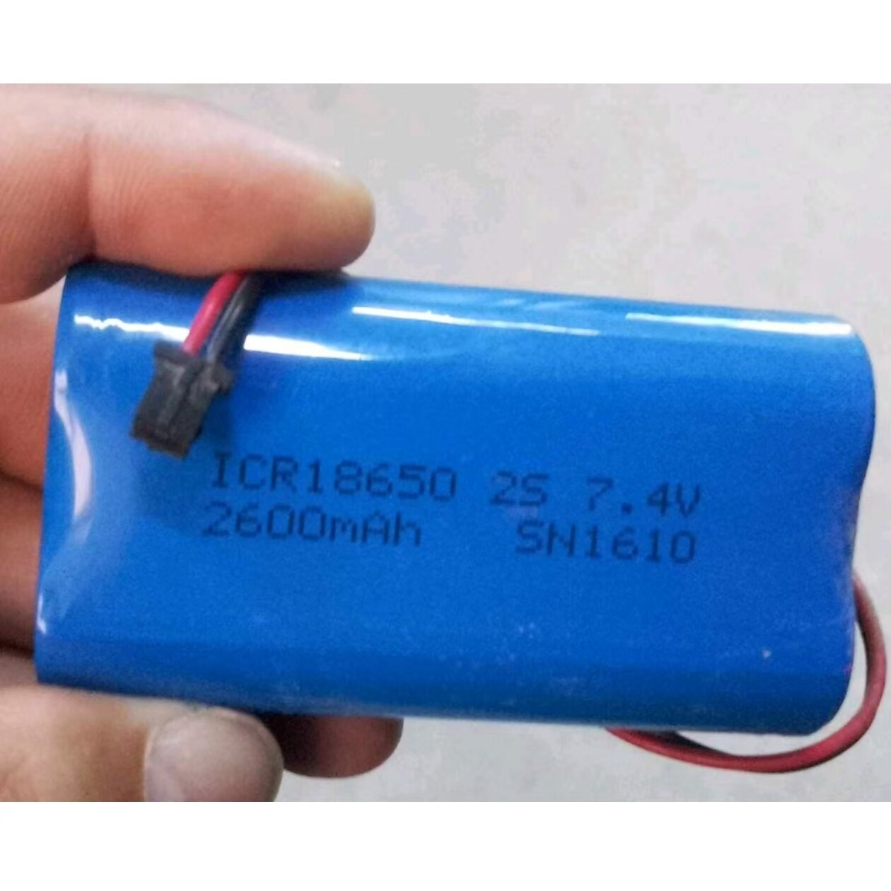 日立电梯主板电池  ICR 18650 2600mAh 7.4V 电梯主板 充电电池组