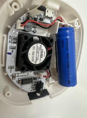 ICR 14430 650mAh 3.7V 2.40Wh  适用MJ-PAD1CN香熏机 充电锂电池
