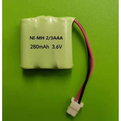适用无绳电话电池 无线子母机充电电池 2/3AAA 280mAh 3.6V