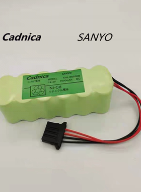 全新Cadnica SANYO三洋充电电池组12N-1600SCB14.4V1600mAh带插头