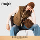 卡其无袖 Maje2025秋冬款 时尚 法式 圆领单排扣双面穿马甲外套 女装