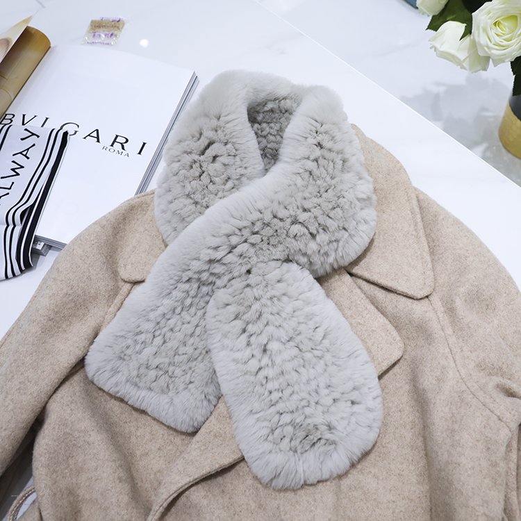 名媛气质简约百搭风基础款小围脖