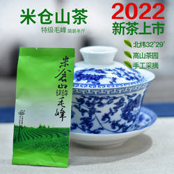 四川广元旺苍米仓山茶春茶2022新茶叶绿茶毛尖浓香型特级毛峰252g