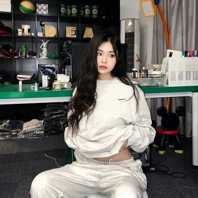 运动套装宽松显瘦长袖两件套