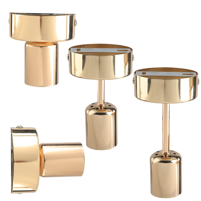 法国金灯古转E27陶瓷耐高温加长延长风扇灯头灯口灯饰配件