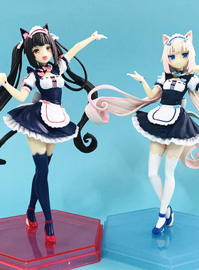 猫娘乐园NEKOPARA 巧克力与香草 红豆 椰子 女仆枫 动漫手办摆件