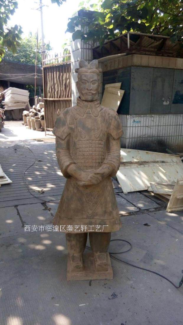兵马俑工厂自营195cm高仿将军俑特色工艺品家居酒店园林出口礼品