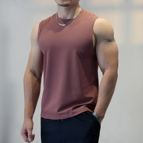 HIPARDSEN夏季运动健身背心男跑步宽松无袖坎肩速干透气健身衣潮