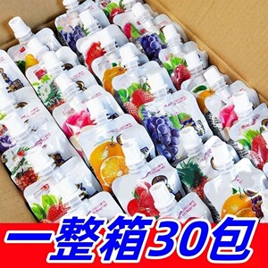 吸吸果冻多口味混合装袋装水果布丁零食清爽解馋水果味可吸果冻