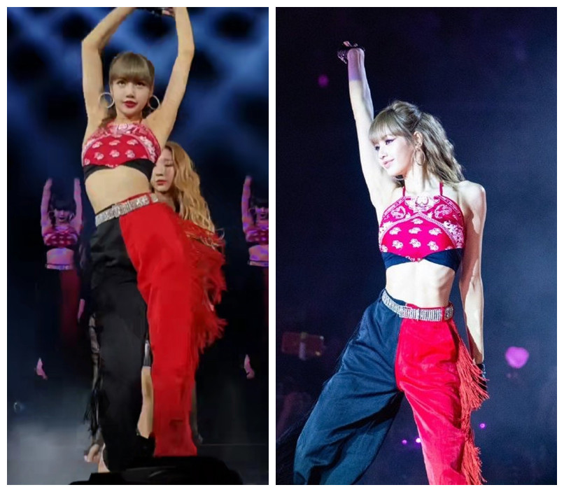 嘻哈跳舞蹈少儿演出服lisa同款