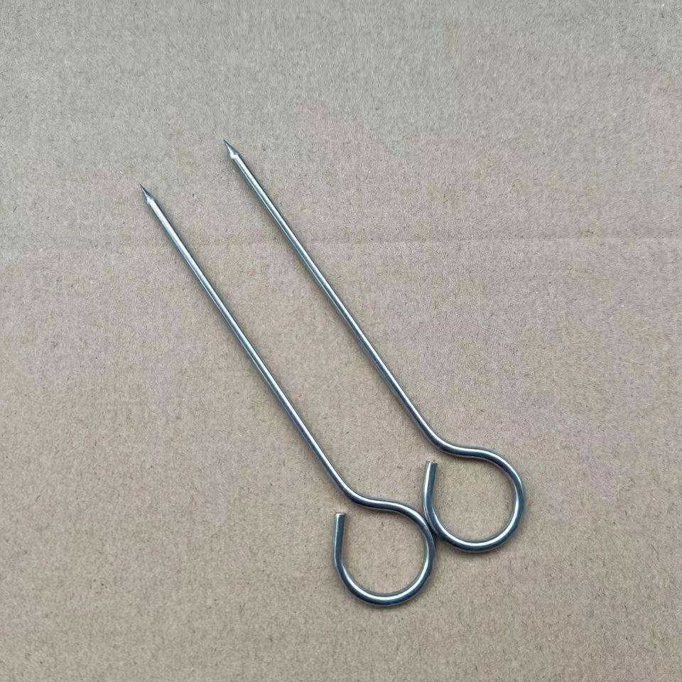 杀黄鳝锥子钉鳝鱼锥子纯手工锻打铁锥子不锈钢加粗锥子杀鳝鱼钻子