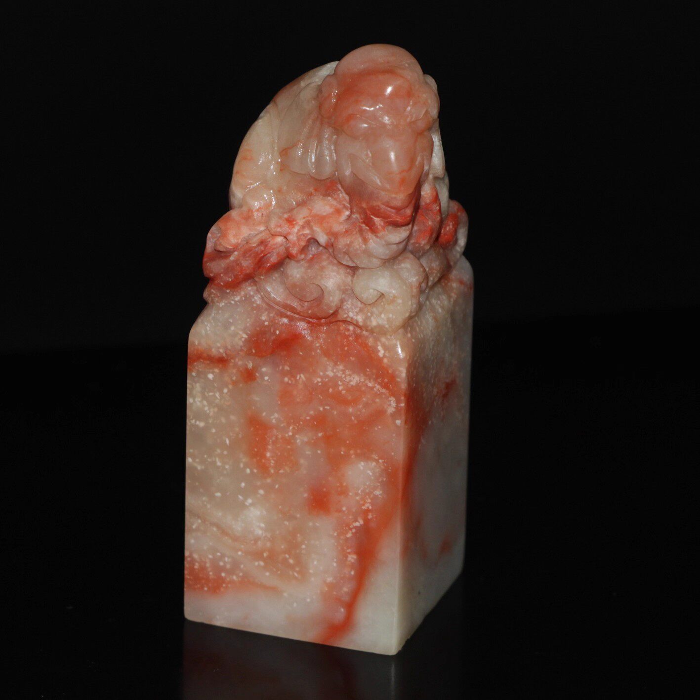 今古堂文房礼品天然寿山石印章书画篆刻专用老挝冻石人物雕刻收藏