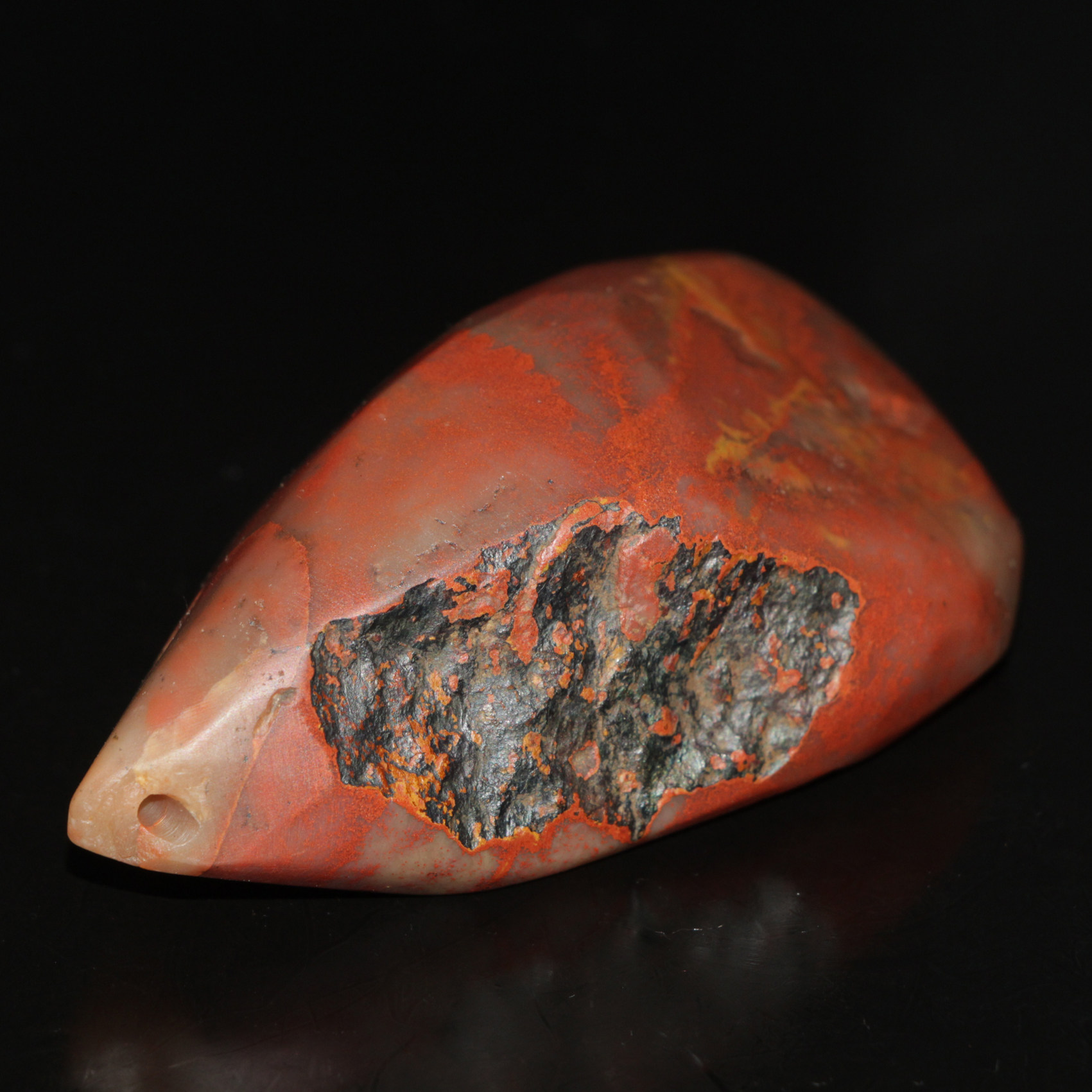 朱砂冻原石磨印章雕把件今古堂天然石材正宗寿山石手工文玩雕刻料