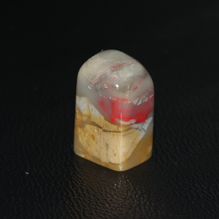 今古堂鸡血石真品印章篆刻字实物实拍朱砂辰砂文房用品书画姓名章